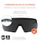 Ergodyne AEGIR, Safety Glasses, Smoke Lens, Matte Black Frame AEGR-AFASP - alternate 7